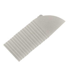 (White) 100Pcs Heat Resistant Round Coffee Filters Natural Unbleached Brewing Paper Espresso Machine Replacement Accessory primary color