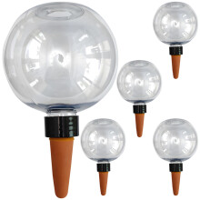 5Pack 500ml Self Watering Globes for Indoor and Outdoor Plants, Automatic Slow Release Hydration