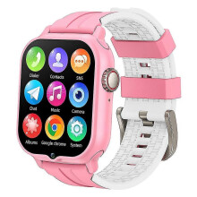 (Black) T9 1.89-Inch Screen Kids Watch SOS 4G SIM Card 1+16G Smart Watch - Pink