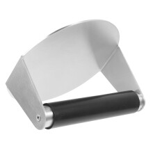 Heavy Duty Stainless Steel Burger Press Smasher for Even Patties, Grilling and Crispy Edge Searing