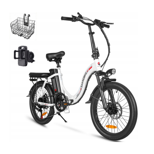 SAMEBIKE CY20 20'' Electric Bike Foldable 36V 13AH City  E-bike 80KM