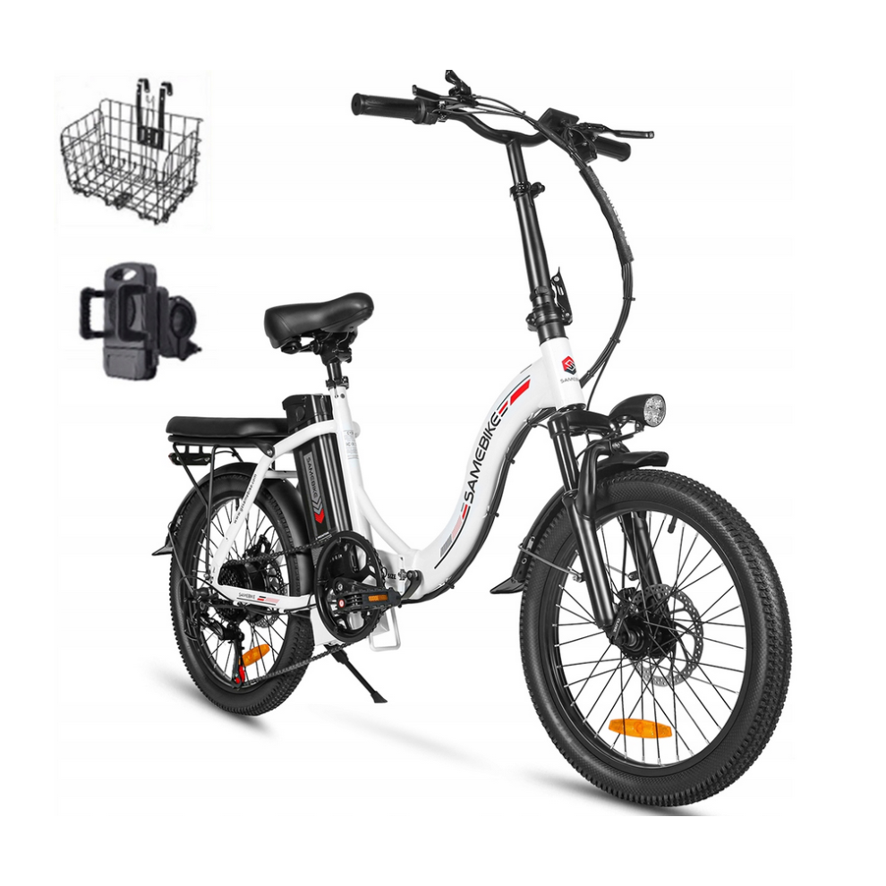 Samebike Cy20 20'' Electric Bike Foldable 36V 13Ah City E-Bike 80Km
