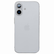 (White) For iPhone 16 Color Screen Dummy Phone Shooting Counter Display Toys (Without Logo) - White