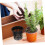 10pcs Hydroponic Net Pots with Efficient Drainage Reusable Plastic Planter Cups for Indoor Gardening 5