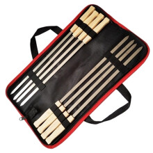 Stainless Steel BBQ Skewers Set with AntiSlip Flat Design, Reusable Kabob Sticks for Outdoor Grilling, 8PCS with Storage Bag