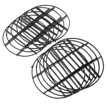 10pcs Plant Pot Risers Planter Feet for Outdoor Use, WeatherResistant Black Pads for Drainage and Deck Protection