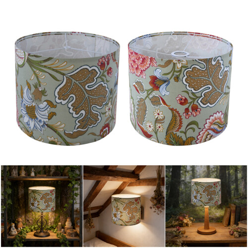 Modern Industrial Floor Lamp Shade Easy Installation Fabric-B 2