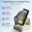 (8 GB) Voice Recorder with 600 Hours Continuous Recording, Audio Recorder Voice Activated Recorder 3