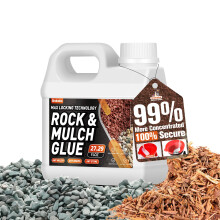 Landscape Rock Glue 27.29oz Gravel Binder FastDry Clear Finish Pea Gravel Stabilizer for Garden Pathways