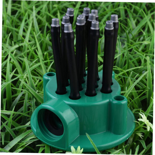 360 Degree Adjustable Garden Sprinkler for Lawn, Automatic Watering System with Easy Hose Connection 2