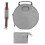 (Gray) Wireless Speaker Protective Nylon Case For Harman Kardon Onyx 5/6 Protector-jv 1