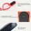 Smart Posture Corrector with Realtime Vibration Alert, Strapless Ergonomic Design, USB Rechargeable, Black 5