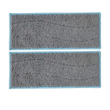Robot Mop Pads 2pcs Reusable Wet Mopping Pads for Braava Jet M6 and Roomba Wide Floor Coverage