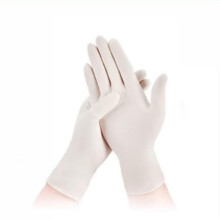 Thick White Latex Cleaning Gloves Waterproof Dishwashing Rubber Gloves for Kitchen and Household