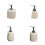 Soap Dispenser Empty Pump Press Cosmetic Bottle Lotion-D 4