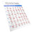 Mandolin Chord Chart for Beginners, Durable Coated Finish, Clear Chord Diagrams, Quick Fingering Reference 4