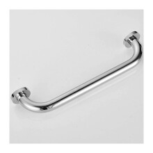 Stainless Steel Grab Bar 33cm Bathroom Safety Handrail Dual Function Towel Rail for Elderly