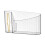 Modern Plastic Waste Bag Dispenser Large Capacity Wall-1 1