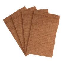 4pcs Chicken Coop Nesting Pads Washable Nonslip Coconut Fiber Mats Natural Durable Bedding for Hens