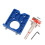 35mm Abs Plastic Door Cabinets Hinge Installation Tool Hinge Drilling Guide,red Hole Saw with Limit 1