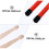 Retractable Steel Wire Drum Brushes Set with Secure Grip and Storage Bag for Low Volume Jazz Performance 3