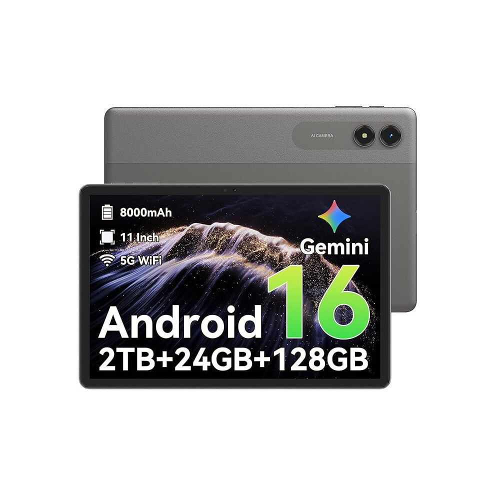 Android 16 Tablet 11 Inch 24Gb Ram 128Gb Storage Octa Core 90Hz Display 8000Mah Battery Otg Reverse Charging Ai Tablet 9501294567893