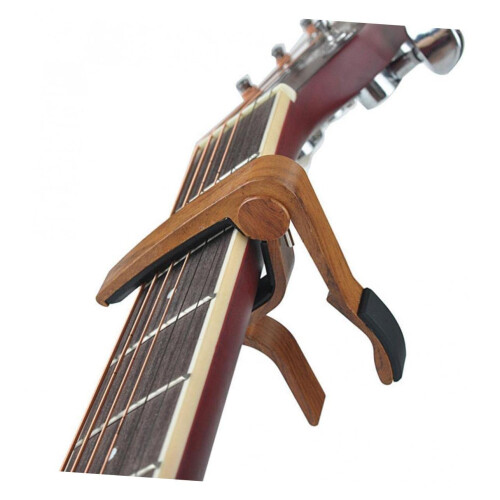 Acoustic Guitar Capo for Beginners, Stable String Pressure and Quick Key Change