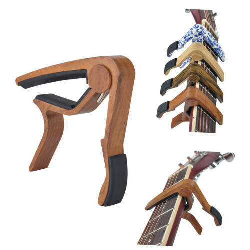 Acoustic Guitar Capo for Beginners, Stable String Pressure and Quick Key Change 1