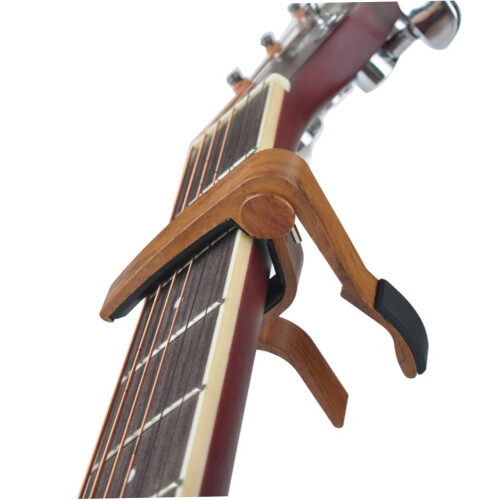 Acoustic Guitar Capo for Beginners, Stable String Pressure and Quick Key Change 2