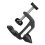 Clarinet Stand with Stable Support, Easy OnePiece Setup, Desktop Storage Rack, Black 1