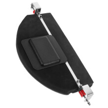 Bass Drum Practice Pad Noise Reduction Rubber Mute Pad for Quiet Home Training and Drum Head Protection