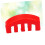 Violin Practice Mute Red for Quiet Practice Control Easy Bridge Attachment Acoustic Violin Use 3