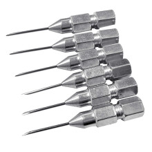 (6pcs) Grease Spear Needle Tip Of The Mouth Manual Grease Machine Accessories