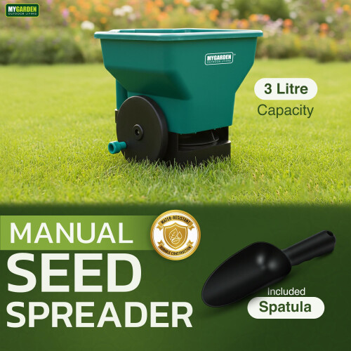 Seed Spreader 3L Spatula Handheld Seed Dispenser 1