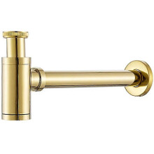Brass Design Siphon Universal Siphon for Wash Basin Vanity Bathroom Drainage