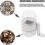 Manual Nut Grinder, Nut Crusher Manual Nut Grinder Multifunctional Nut Crusher with Non-slip Base 2