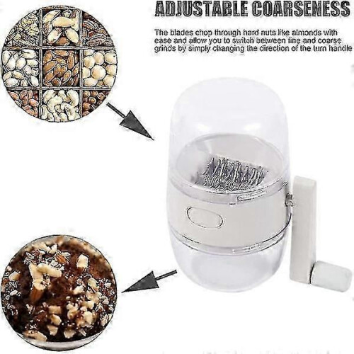 Manual Nut Grinder, Nut Crusher Manual Nut Grinder Multifunctional Nut Crusher with Non-slip Base 1