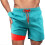 (3XL, 3) Double Layer Beach Pants The Hydrofoils Supply Elastic Drawstring Waist High Stretchy 1