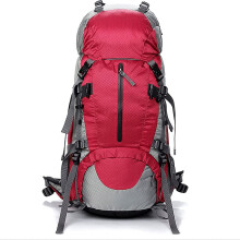 50L Waterproof Hiking Backpack with Hydration Bladder, Lightweight Travel Pack for Camping and Cycling