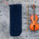 Washable Blue Violin Dust Cover Bag with Drawstring Closure, Protective ScratchResistant Case Pouch 3