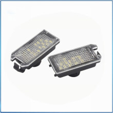 2-Piece LED License Plate Light Compatible With 2014-2017 Jeep Grand Cherokee, Compass, Patriot, Dodge Viper, and Fiat 500_M