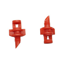 360 Degree Garden Sprinkler Set, Adjustable Irrigation Nozzle for Fruit Tree and Agriculture, 500pcs Red
