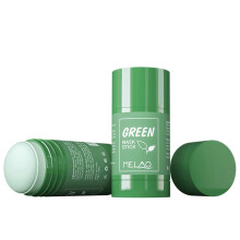 2 Pack Green Tea Cleansing Mask Stick, Poreless Deep Cleanse Green Tea Mask for Blackhead Remover and Skin Care