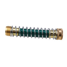 2pcs Brass Garden Hose Connector Set, Quick Connection Fittings for Irrigation, Rustproof and Leak‑Resistant