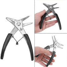 2 In 1 Multifunction Diy Snap Spring Ring Circlip Removal Install Plier Tool Kit  Wrist Pin Clips Internal External Circlips