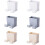 No Wall Mount Cell Phone Holder, 6 Pieces Self Adhesive Storage Box Wall Bracket 1