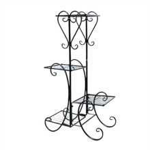 Tall Metal Plant Stand with Multilayer Flower Pot Display Shelf, Stable Iron Rack for Indoor and Outdoor Garden Patio