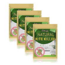(4) 1-5x Natural Mite Killer, Natural Mite Removal Kit For For Home Beds