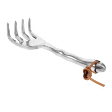 Garden Hand Rake and Cultivator Tool for Weeding, Soil Loosening, Planting, Ergonomic Grip, Lightweight Durable Design