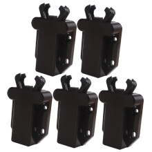 5pcs Push to Open Cabinet Latch Set, Magnetic Rebound Lock for Handleless Kitchen Doors